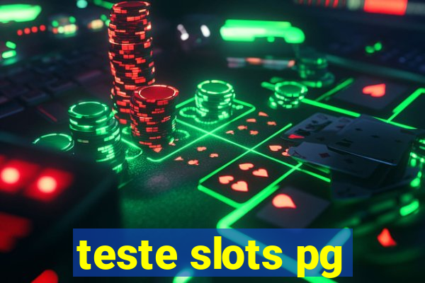 teste slots pg